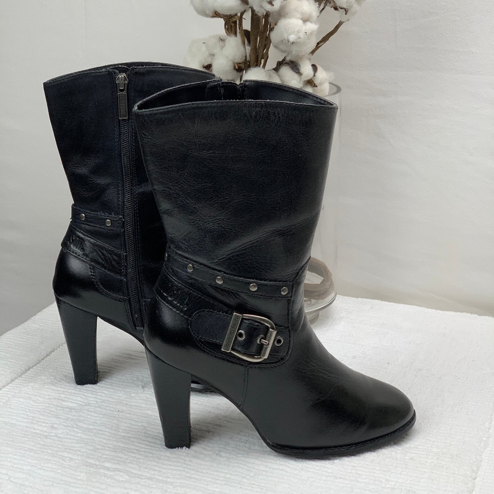 Harley-Davidson Boots Black Leather